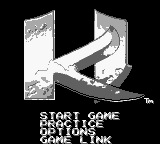 Killer Instinct title screen for GameBoy
